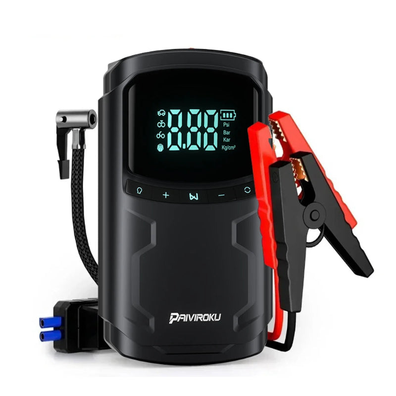 Jump Starter Air Compressor 150PSI 4 in 1 Product Overview
