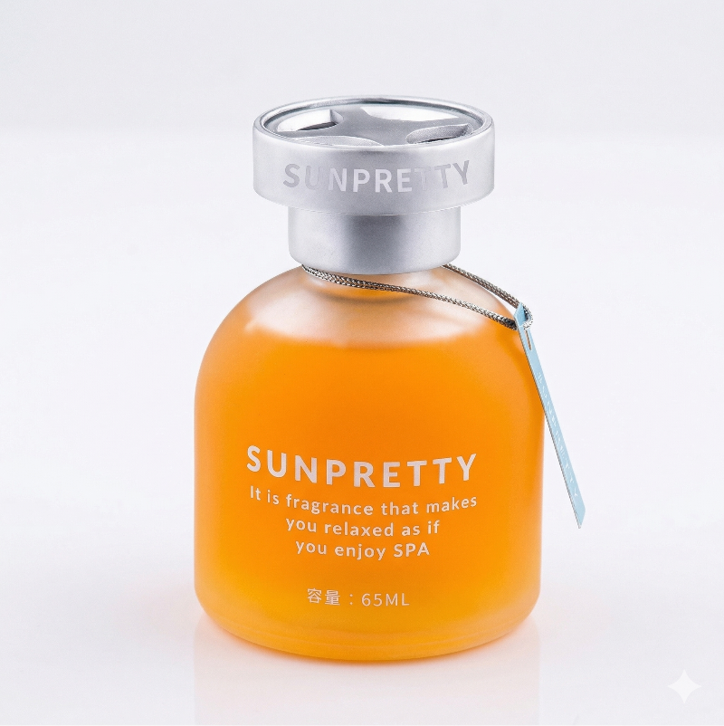 Car Perfume Bottle 65ml Liquid Glass 6 Scent Options Available