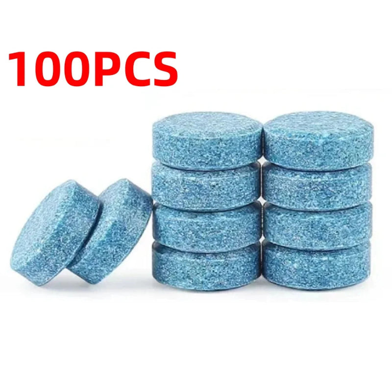 Car Windshield Cleaning Tablets – Oil Film Removal & Antifreeze Formula
