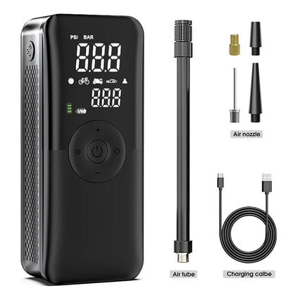 Cordless Air Pump Balls Bike Car Inflation