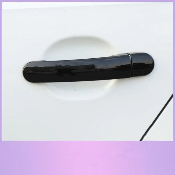 Glossy Black Chrome Door Handle Cover Stickers for VW Polo (2010–2018)