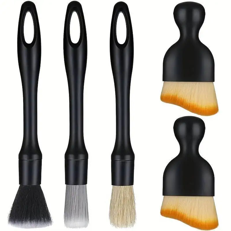 Professional Car Detailing Brushes Kit – Interior & Wheel Cleaning