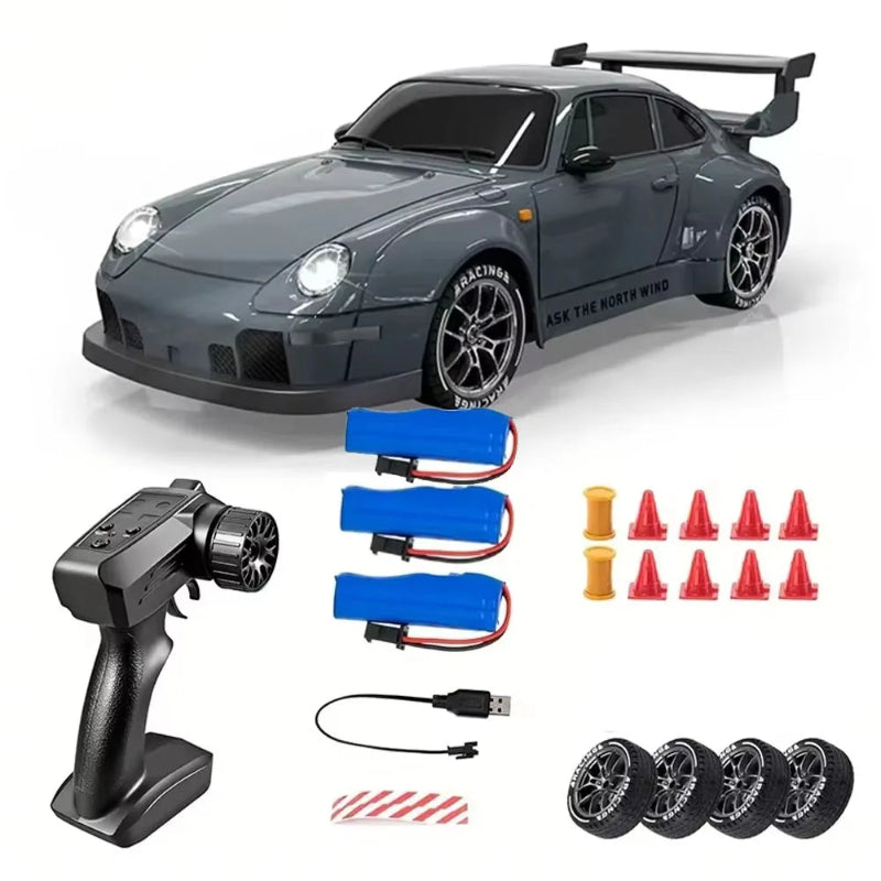 RC Drift Car 1:24 4WD Remote Control Racing Car Kit