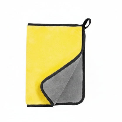 Microfiber Car Drying Towel High Absorbency Close Up Fibre