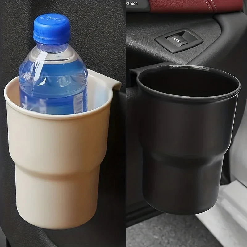 Car Air Vent Cup Holder Black Water Bottle Interior Mounted