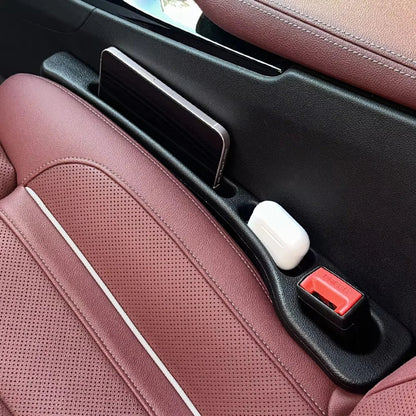 Car Gap Organizer Box 2PCS PU Surface Easy Clean
