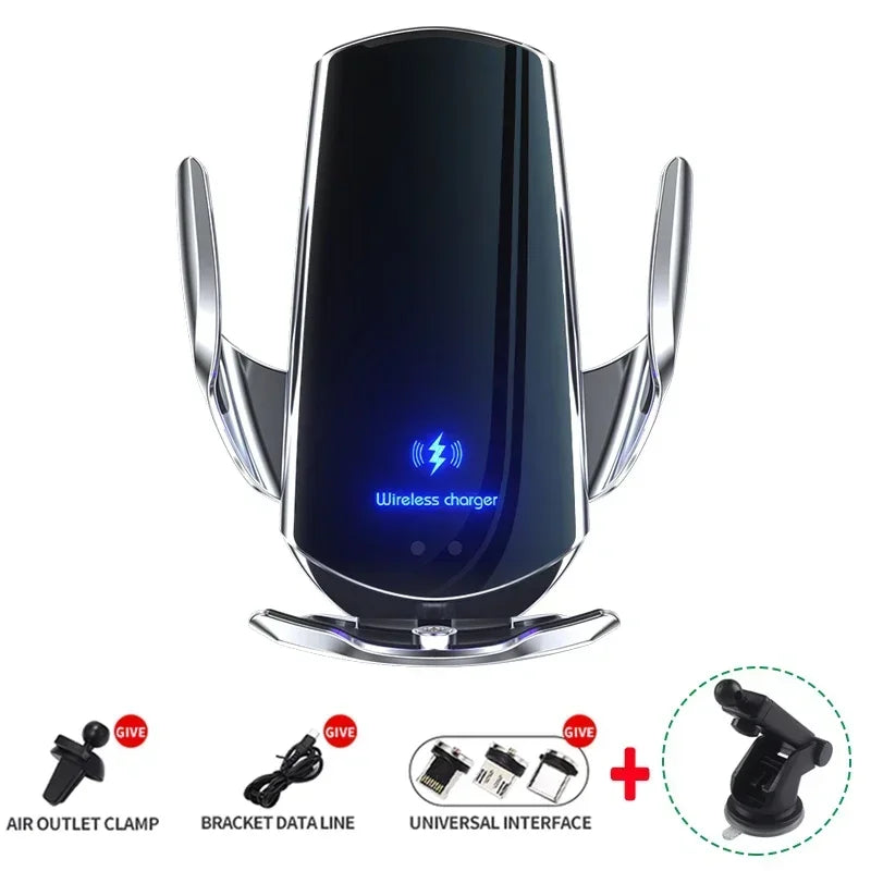 Wireless Charging Car Holder Adjustable View