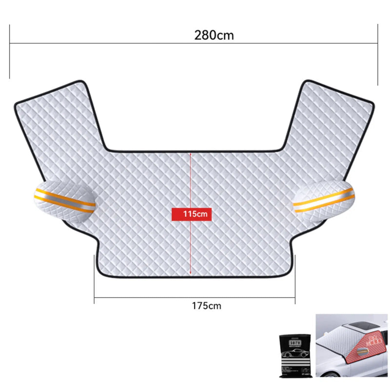 Car Front Windshield Cover – Waterproof Sun, Snow & Frost Protection