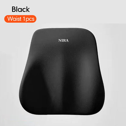 Car Neck Support Pillow Memory Foam Fibre Cover Texture Detail