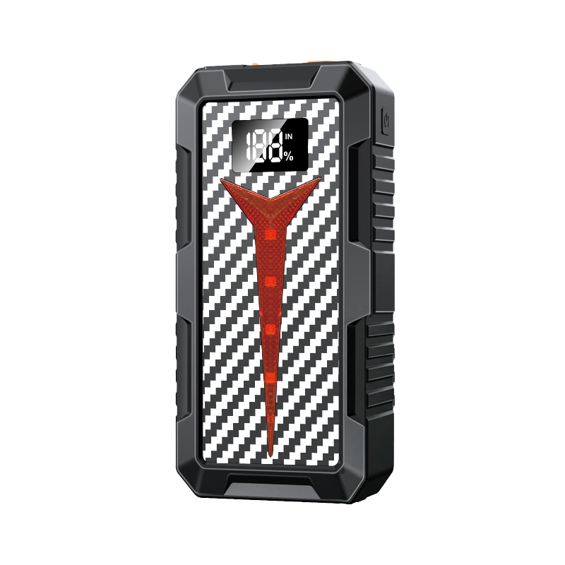 12V Jump Starter 8000A LED Flashlight SOS Emergency Mode