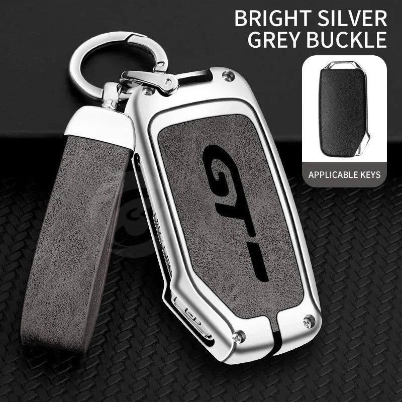 Key Case Cover Kia GT Pao Ace Kaiku K5 Standard Protector Silver