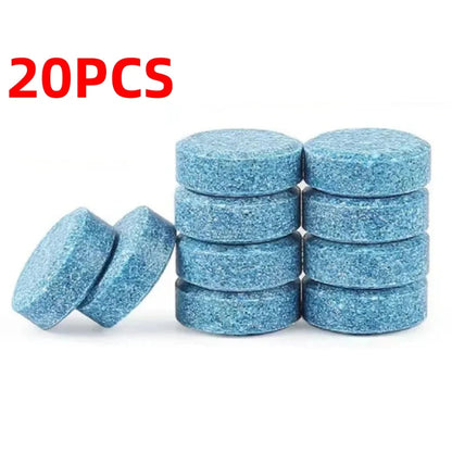 Car Windshield Cleaning Tablets – Oil Film Removal & Antifreeze Formula