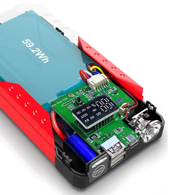 GKFLY Jump Starter 59.2Wh Battery Power Bank USB Output