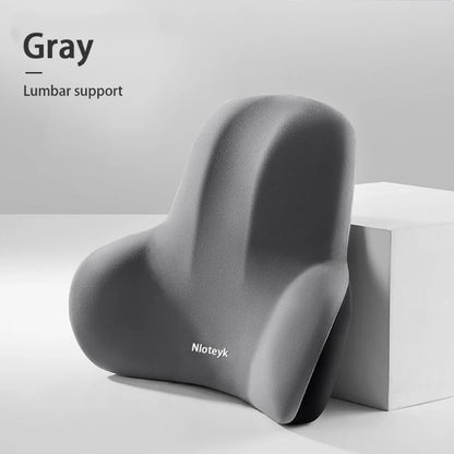 Car Neck Cushion Memory Foam Side View Lumbar Back Support