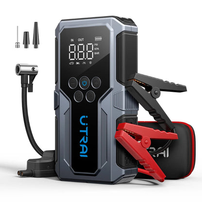 UTRAI JS-9 1500A Jump Starter 150PSI Air Pump Power Bank SOS Light