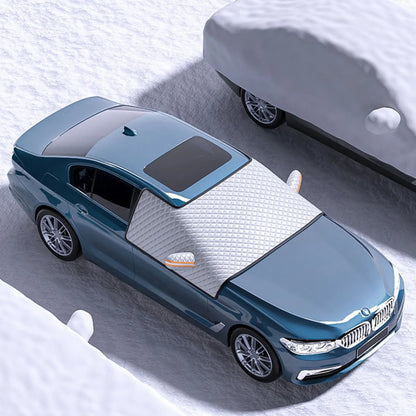 Car Front Windshield Cover – Waterproof Sun, Snow & Frost Protection