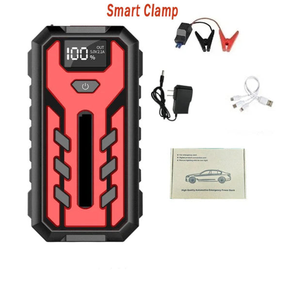 Car Jump Starter 8000A 12V Emergency Battery Booster & Power Bank