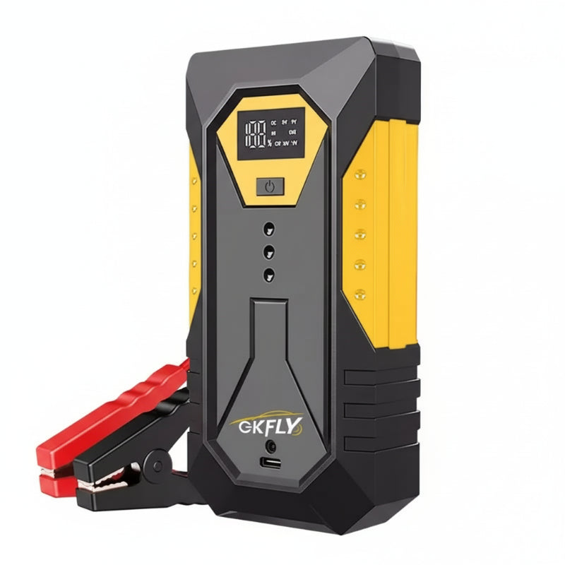 Car Jump Starter 12V GKFLY 3000A Peak Clamp Cables