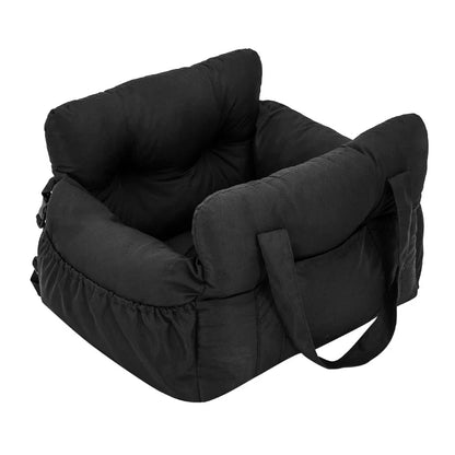 Secure Strap Pet Car Bed Easy To Move