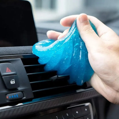 Car Cleaning Gel Dust Remover 70g Blue Colour Pack Shot
