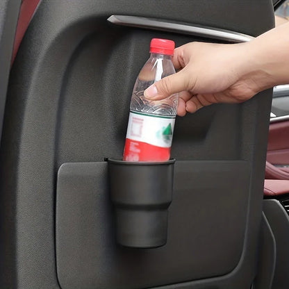 Car Air Vent Cup Holder Adjustable Suspension Beige Bottle