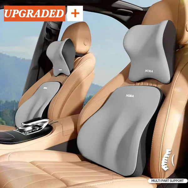 Car Pillow Headrest and Neck Support with Memory Foam