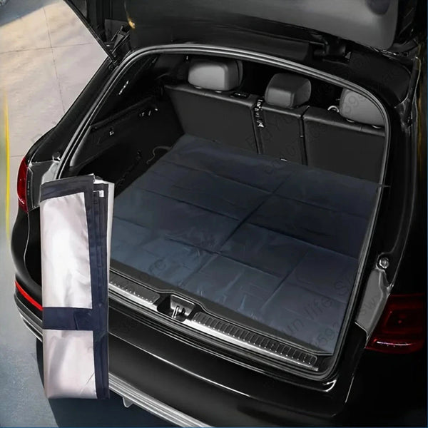 Car Trunk Mat, Cut to Fit Waterproof Cargo Liner (Oxford and PU)