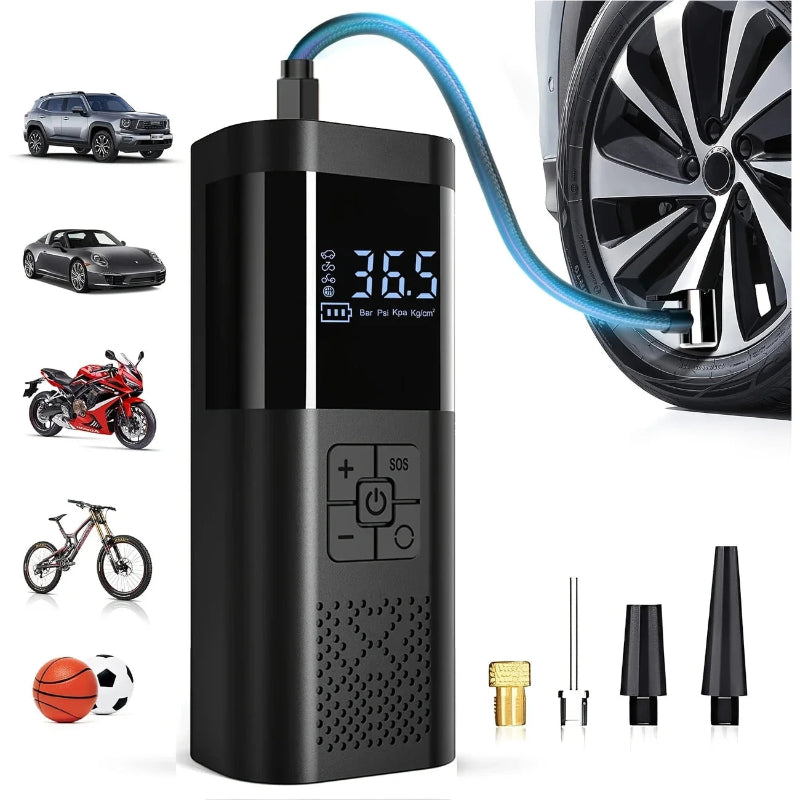 Fast Cordless Car Air Compressor 150PSI Tire Inflator