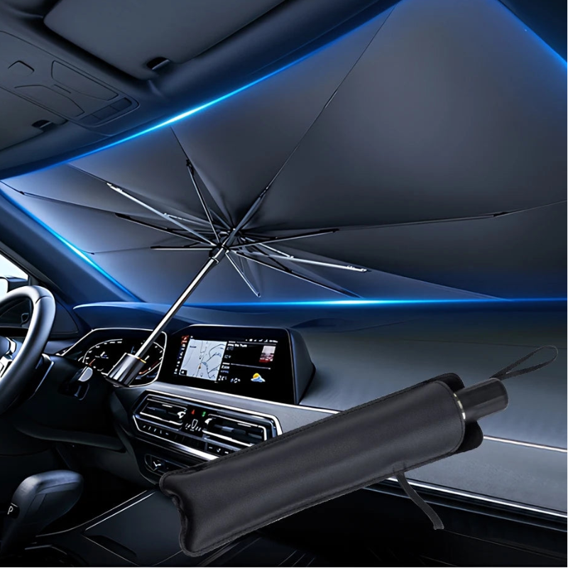 Foldable Car Windshield Sunshade Umbrella UV Protection Small Size