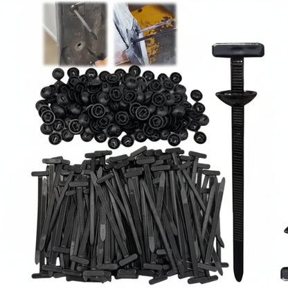 Heavy Duty Nylon Cable Ties with Mount 10 Set Automotive