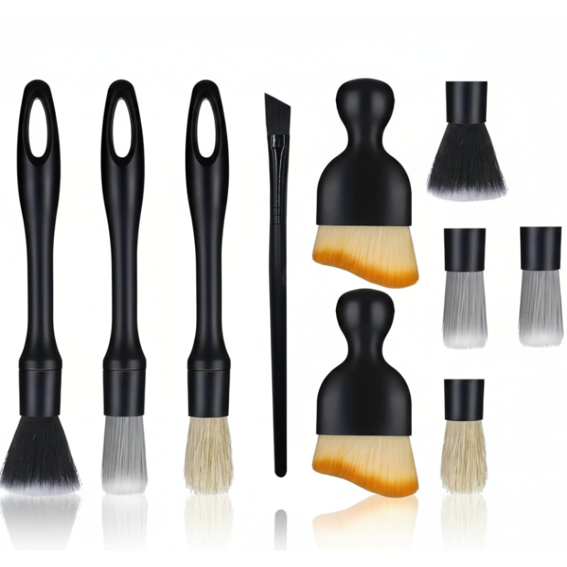 Professional Car Detailing Brushes Kit – Interior & Wheel Cleaning