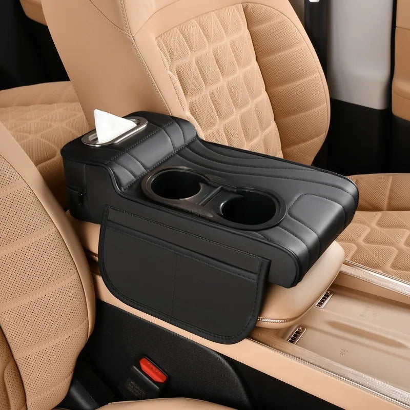 Armrest Extender Car Center Console Storage Dimensions View