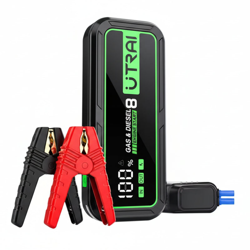UTRAI JS-8 6000A Jump Starter 20000mAh Power Bank Front View