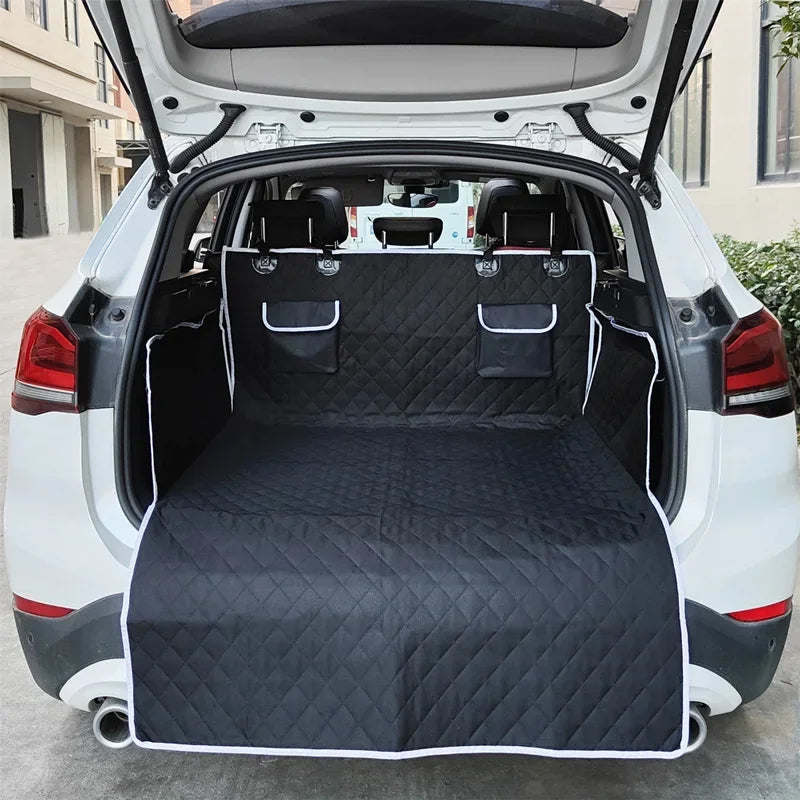 Dog Car Seat Cover Waterproof Travel Hammock Black Large Size