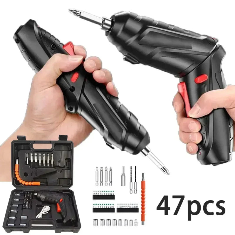 Zimir 47 PCS Cordless Electric Screwdriver Set