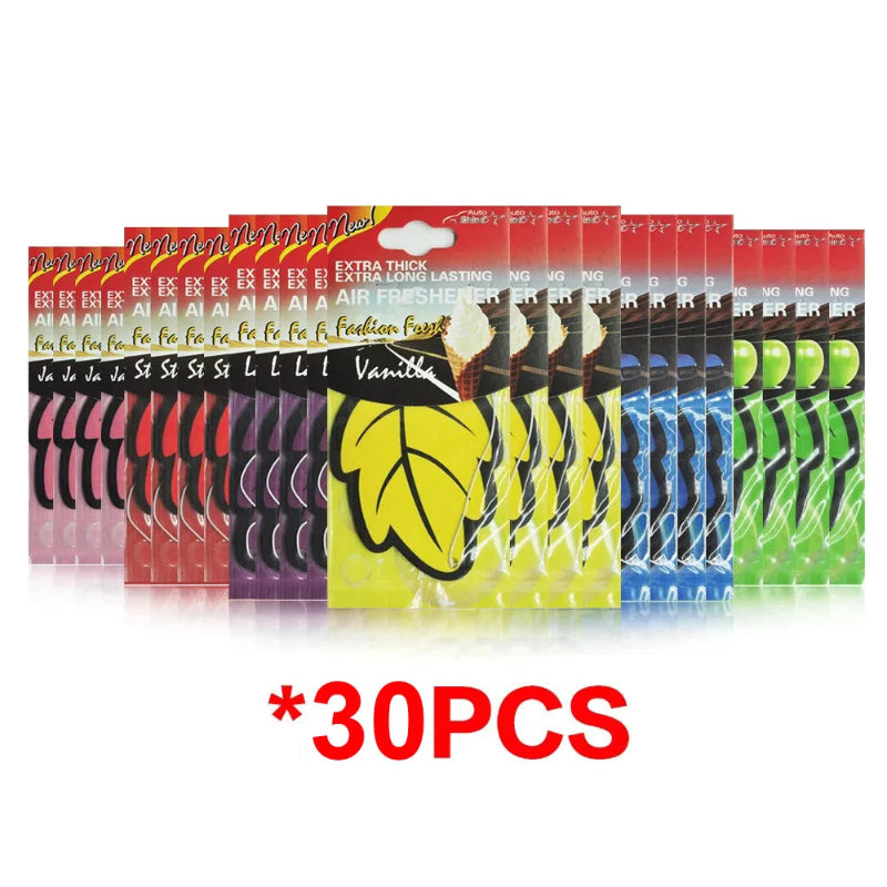 Slim car air freshener flat design