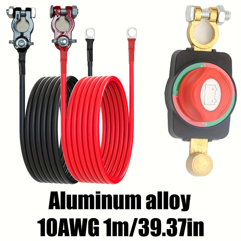 Quick release battery terminal car