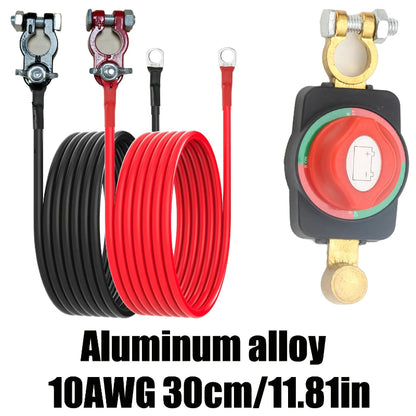 Anti theft battery disconnect switch
