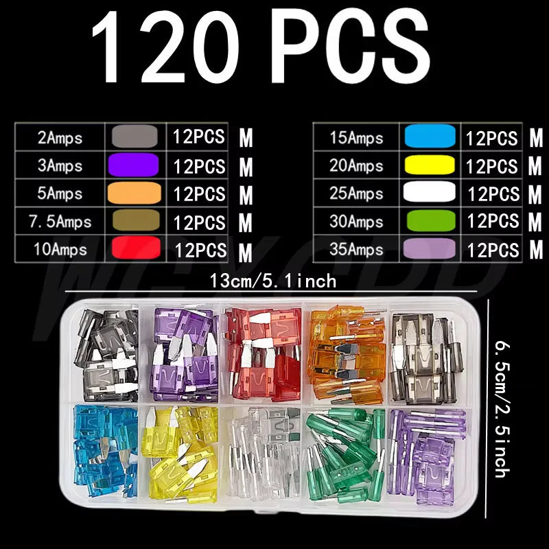 Fuse kit with storage case