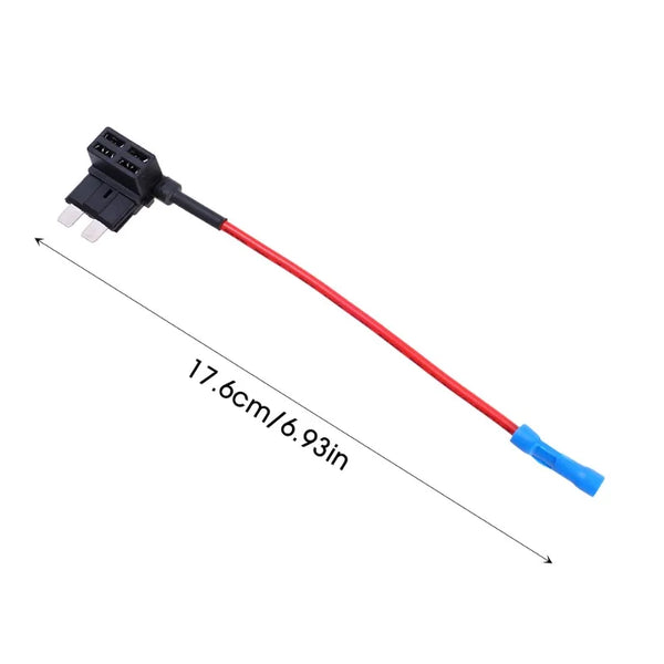 Car Fuse Tap Adapter, ATM Blade Fuse Add Circuit for Dashcam GPS LED 5 Pack