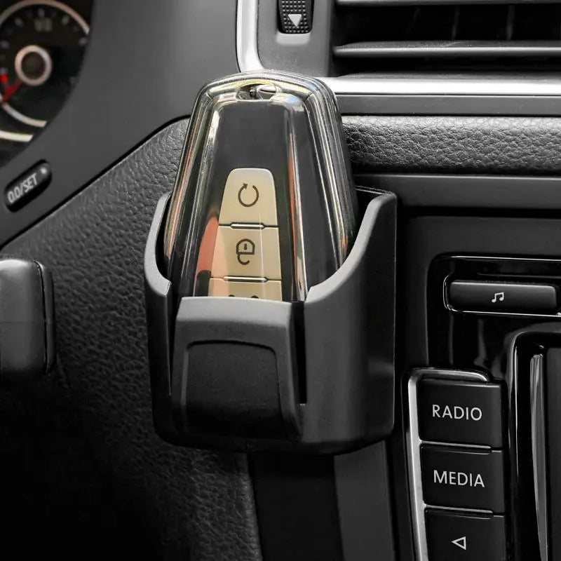 Car key holder clip dashboard organizer