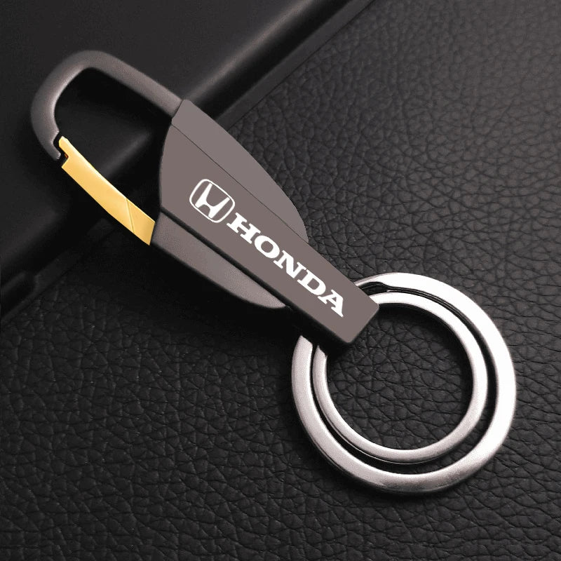 Car keychain for Honda zinc alloy