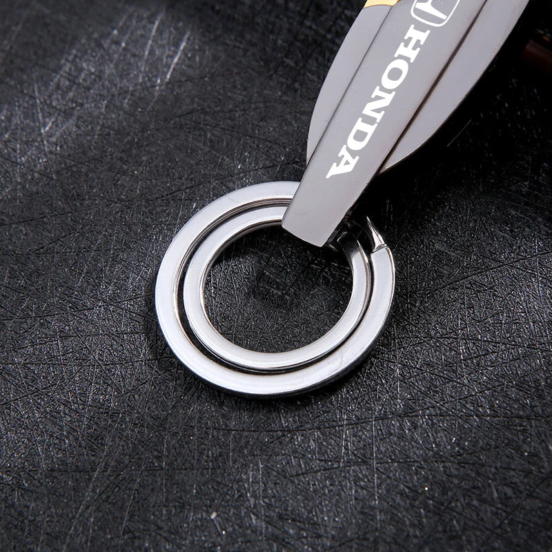 Zinc alloy Honda keychain