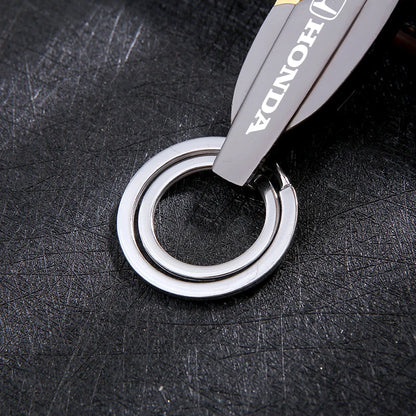 Zinc alloy Honda keychain