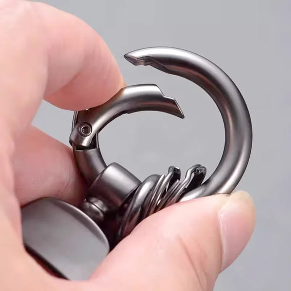 Car Keychain for Subaru, Zinc Alloy Key Ring with Suede