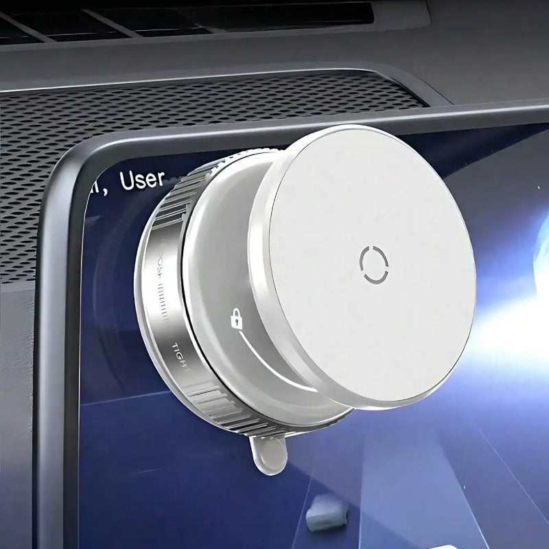 Car phone mount with no residue suction base