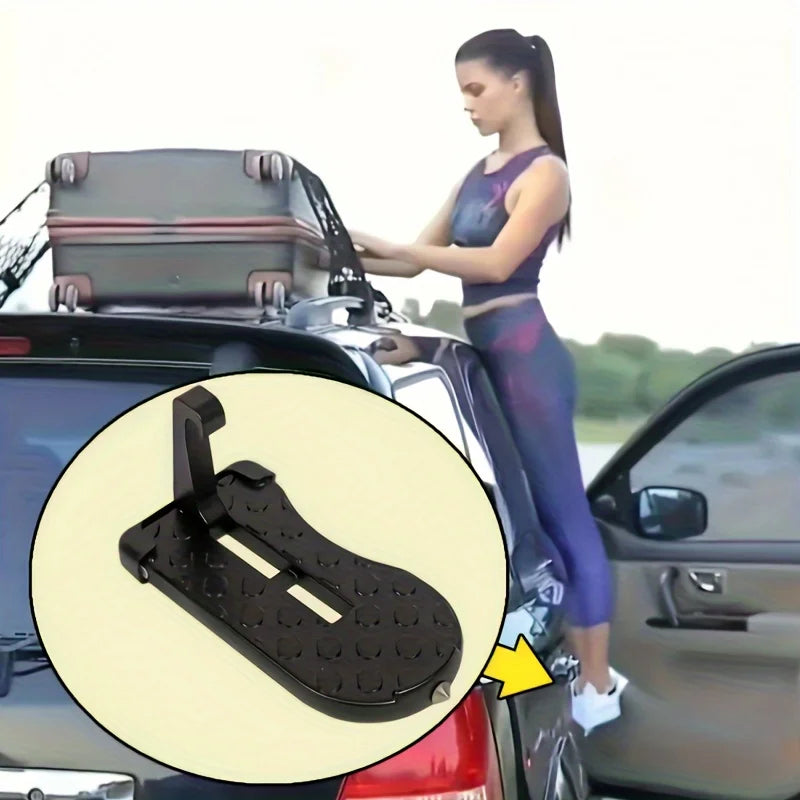 Car Roof Rack Door Step Aluminium Alloy Detail