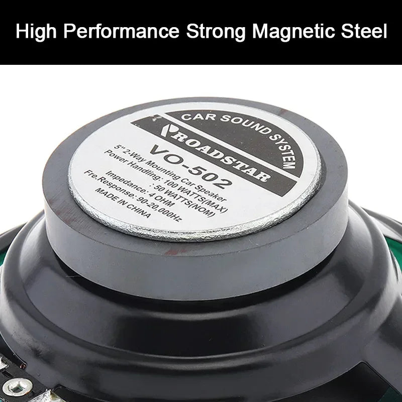 Universal car coaxial speakers damp proof