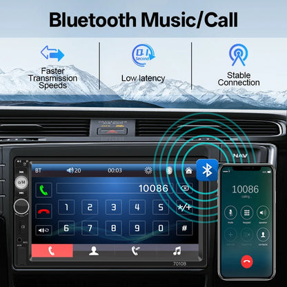 Car stereo with Mirror Link and FM