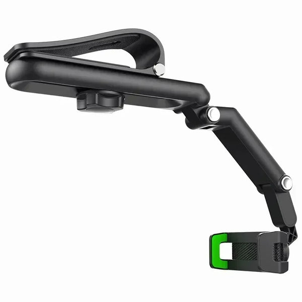 Car Sun Visor Phone Holder, 360 Degree Rotating Clip Mount for Smartphones